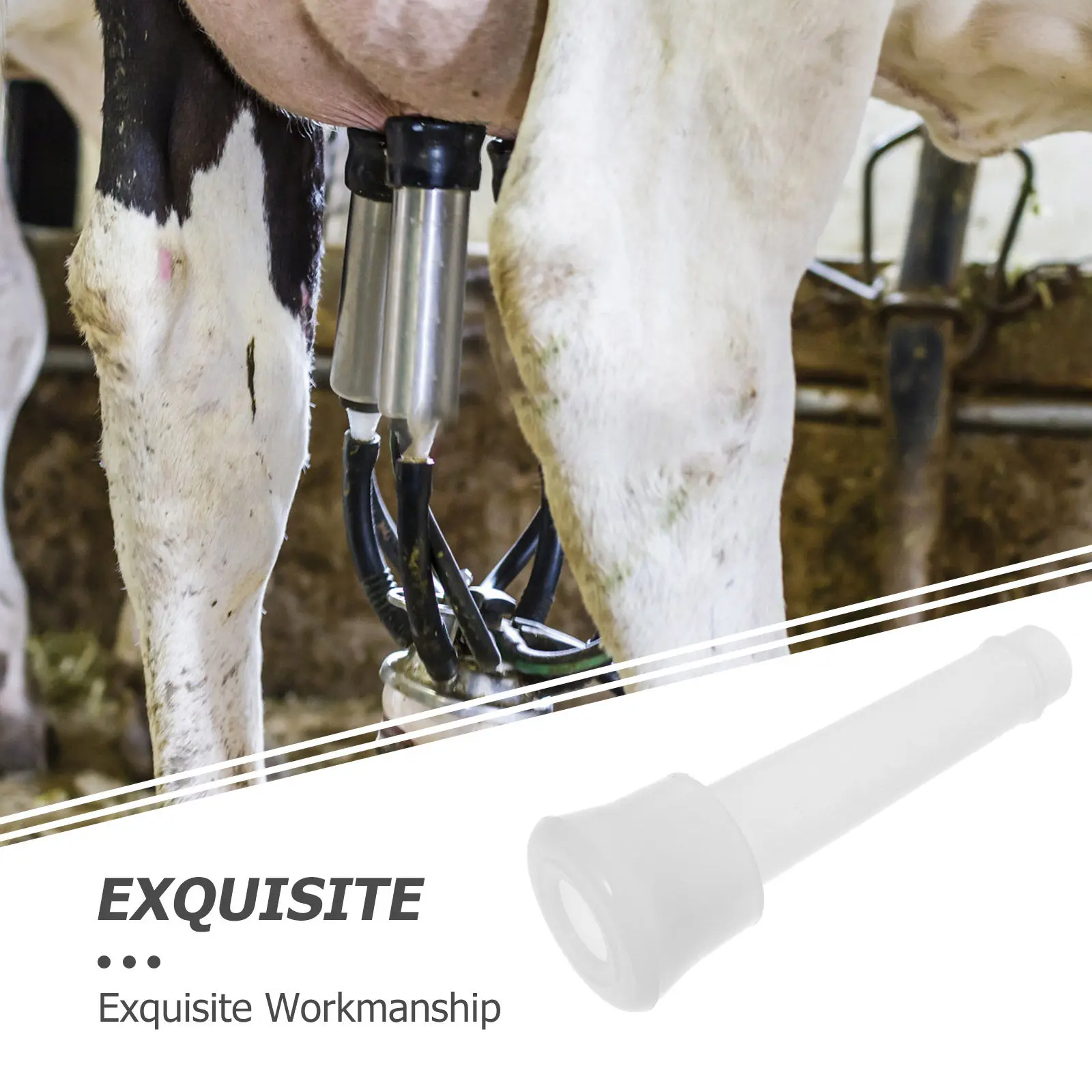 Dairy Farm Essential Silicone Milking Liner Suction Head for Cows Sheep Horses Soft Teat Safe Strong Vacuum Stable Performance