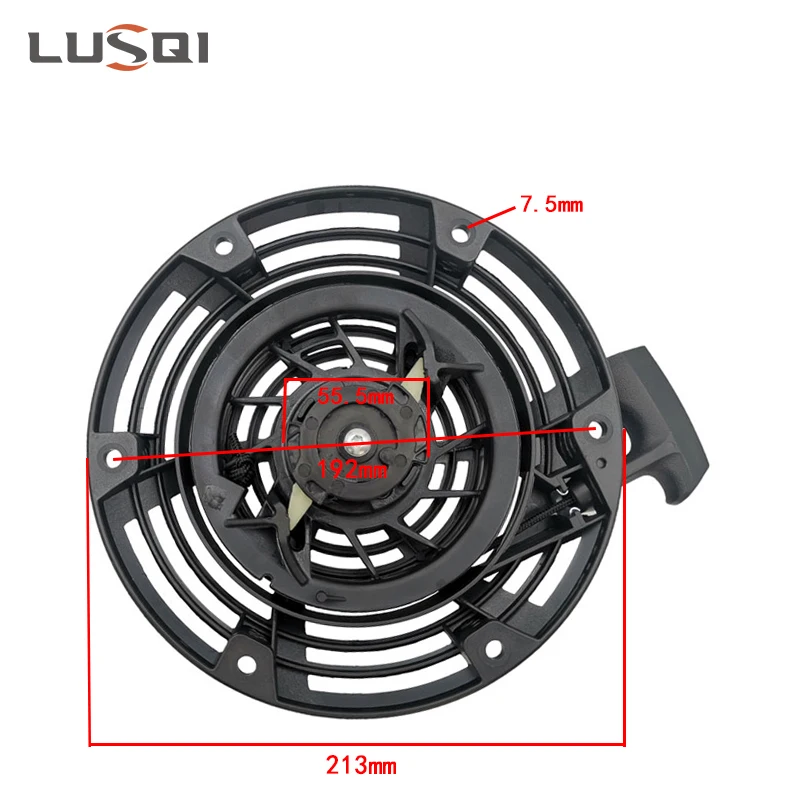 LUSQI Lawn Mower Recoil Starter Pull Engine Starter Fit Briggs & Stratton 112000, 111000, 114000 Engine