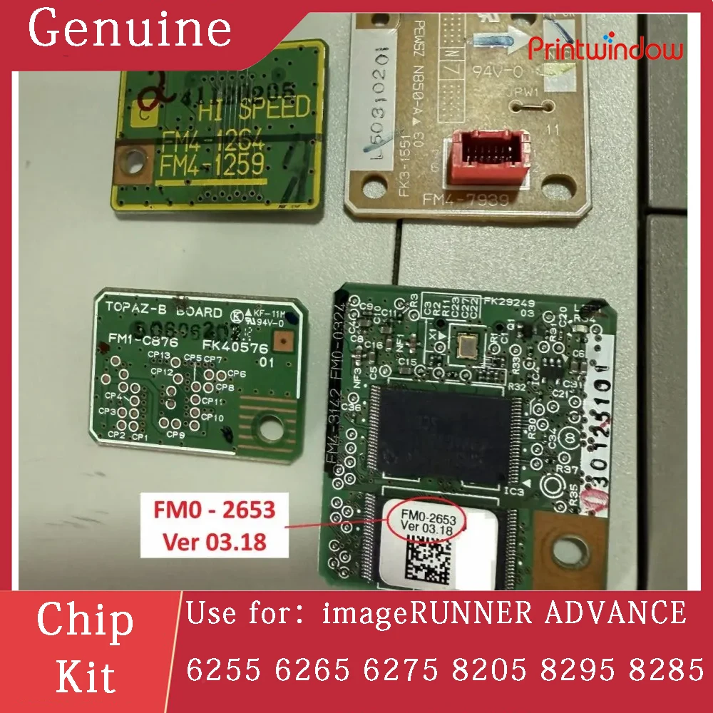 

Genuine Chip Kit for Canon imageRUNNER ADVANCE 6255 6265 6275 8205 8295 8285