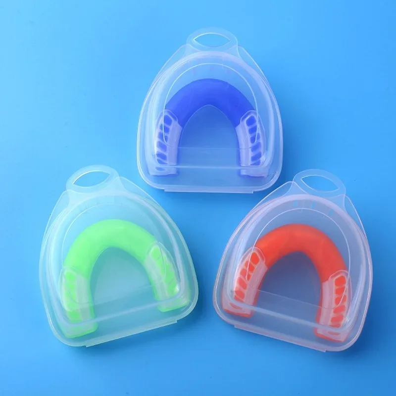 3pcs Invisible Mouthguard Orthodontic Braces for Teeth Sports Mouthguard Mouth Tray Tooth Whitener Tools Anti Snoring Mouthguard