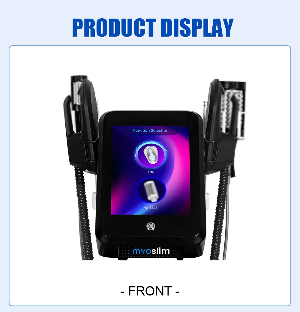 تحفيز العضلات المخصص EMS وتنغيم الحوض: آلة تشكيل الجسم المحمولة Hi-EMT RF لإزالة الدهون في الجسم بشكل فعال #3