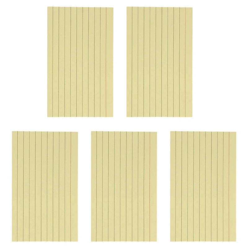2025 ใหม่ 250 แผ่นบัตรบันทึกสีสันสดใสบันทึกกระดาษ 3x5 นิ้วสำหรับอุปกรณ์การเรียนสำนักงาน