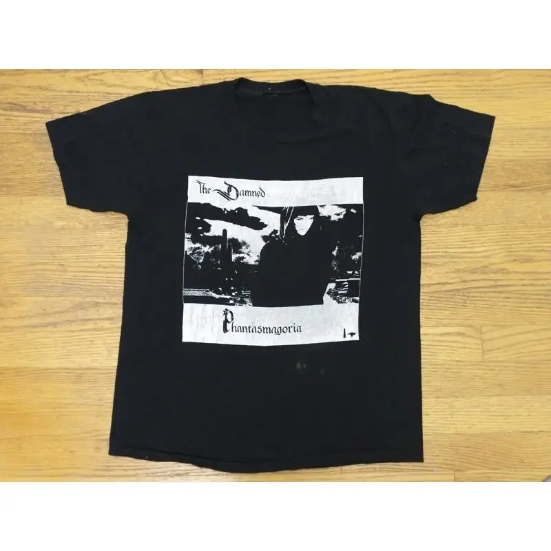 1980's The Damned Phantasmagoria T Shirt Black unisex ALl size D884