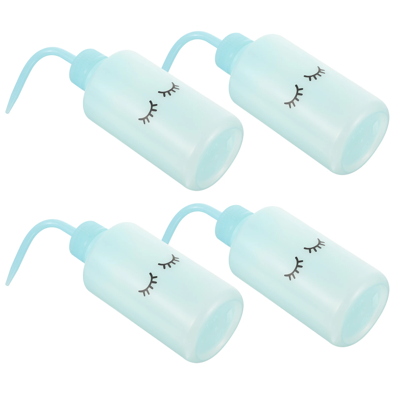 

Portable Cleaning Elbow Bottle for Eyelash Extensions Lightweight Plastic Squeeze Wash Bottles Empty Containers Plants Watering