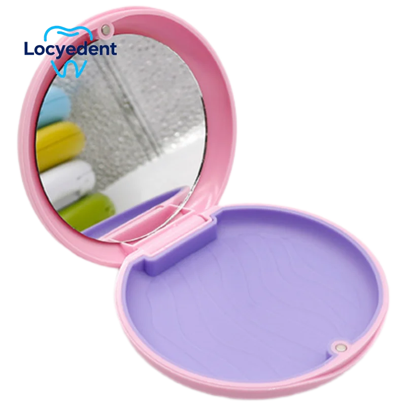 Dental Retainer Case Fake Teeth Box Orthodontic Denture Storage Box Mouth Guard Braces Aligner Case Oral Care Tool Organizer Hot