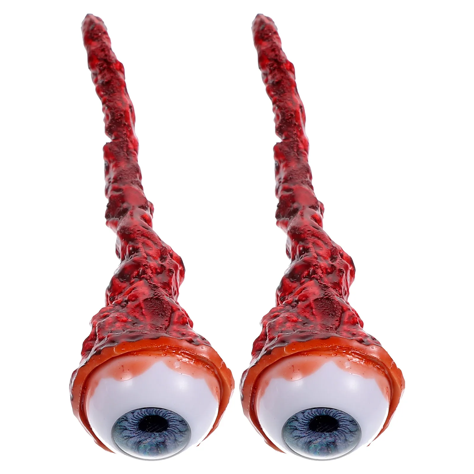 

2pcs Fake Bloody Eyeballs Halloween Decorations Latex Fake Eyes Party Accessories