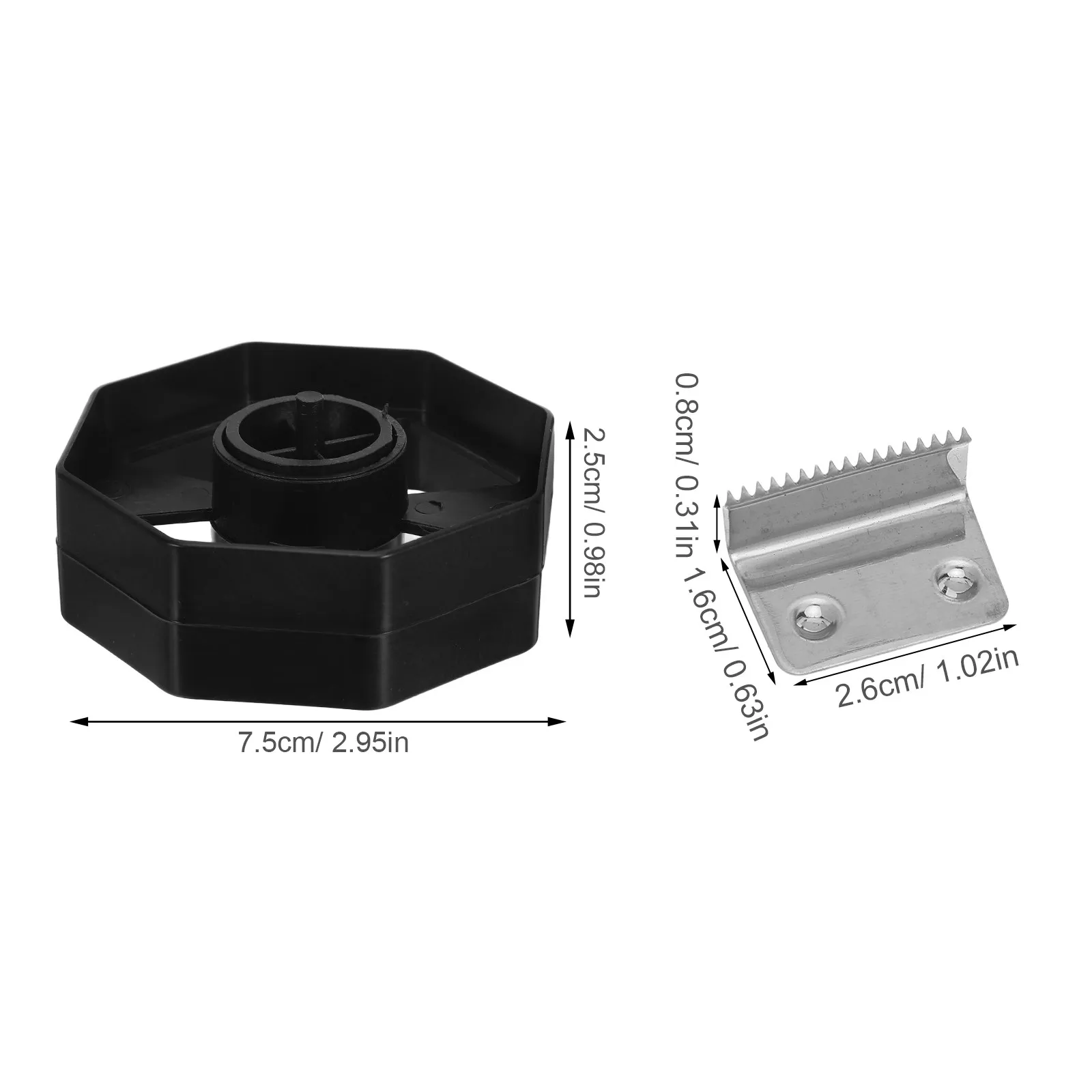 4Sets Tape Dispenser Accessories Plastic Core Replacement Insert Wheel Smooth Glide Desktop Tape Dispenser Spare Parts