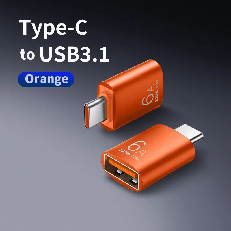 USB C auf A und A auf C Adapter SuperSpeed Daten Schnellladung Kompatibel mit Laptop PC Ladegerät Telefon OTG Konverter