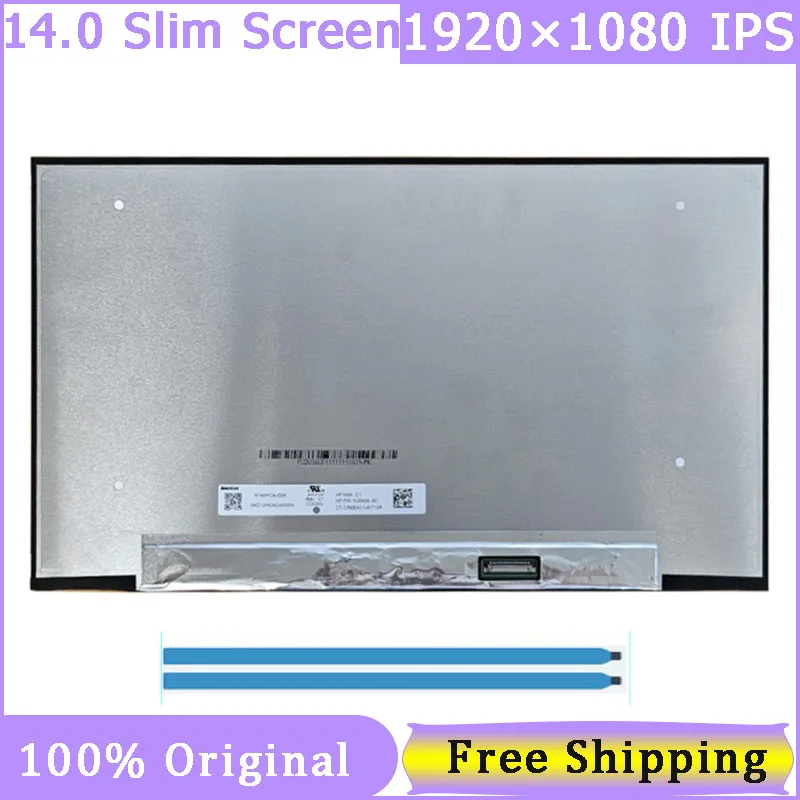 

14,0 "тонкий 30-контактный экран для ноутбука N140HCA-EEK N140HCA EEK 1920*1080 FHD IPS Сменная панель дисплея