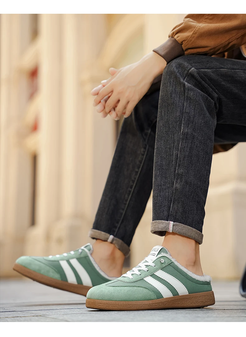 Modische Halbschuhe für Herren, Sommer-Slipper, große Größe 48, Herren-Freizeitschuhe, bequeme Slip-on-Sneaker für den Außenbereich, Herren-Mules – Detail 34