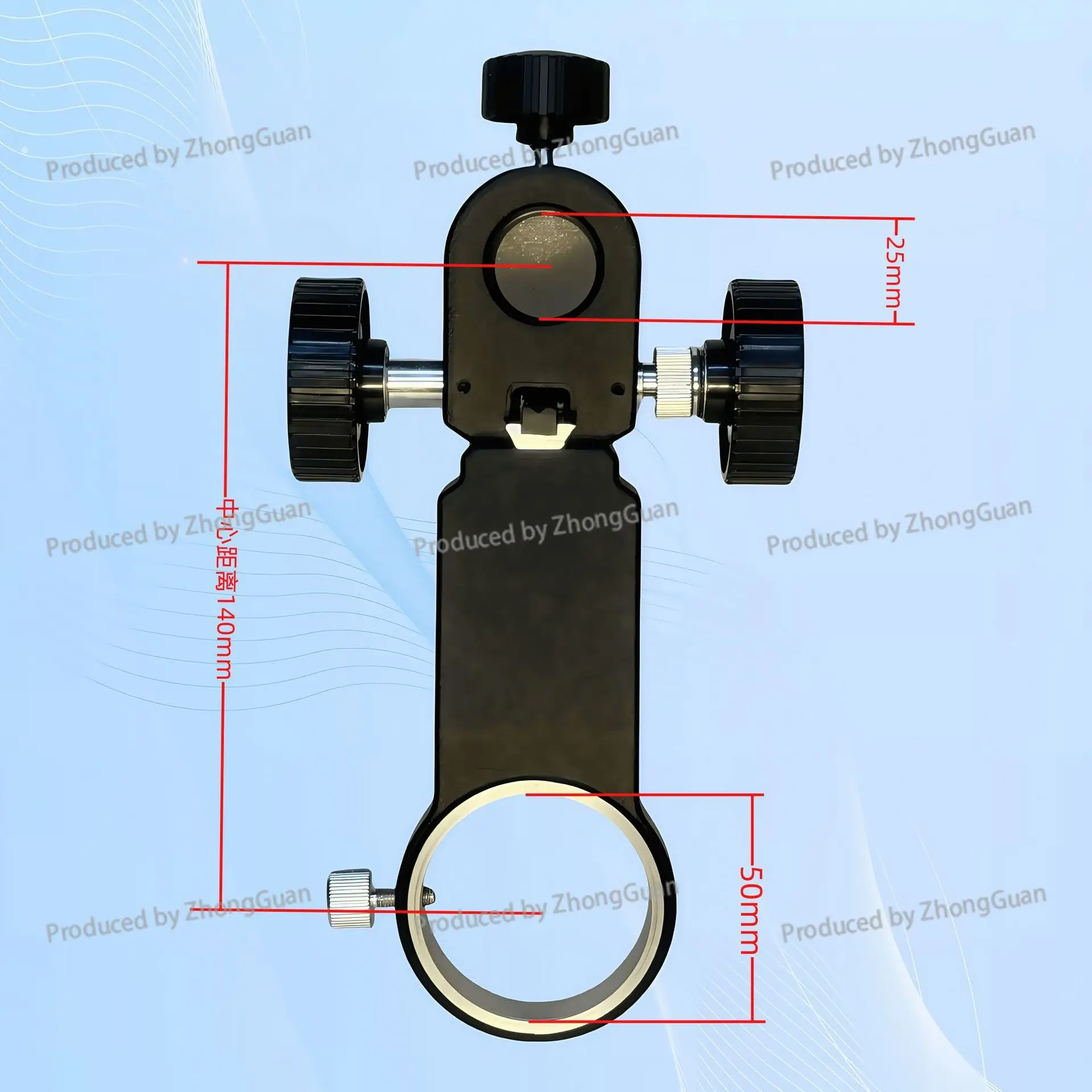 10A Single-cylinder Video Microscope Focusing Mechanism, Focusing Bracket, Column Extension Rod