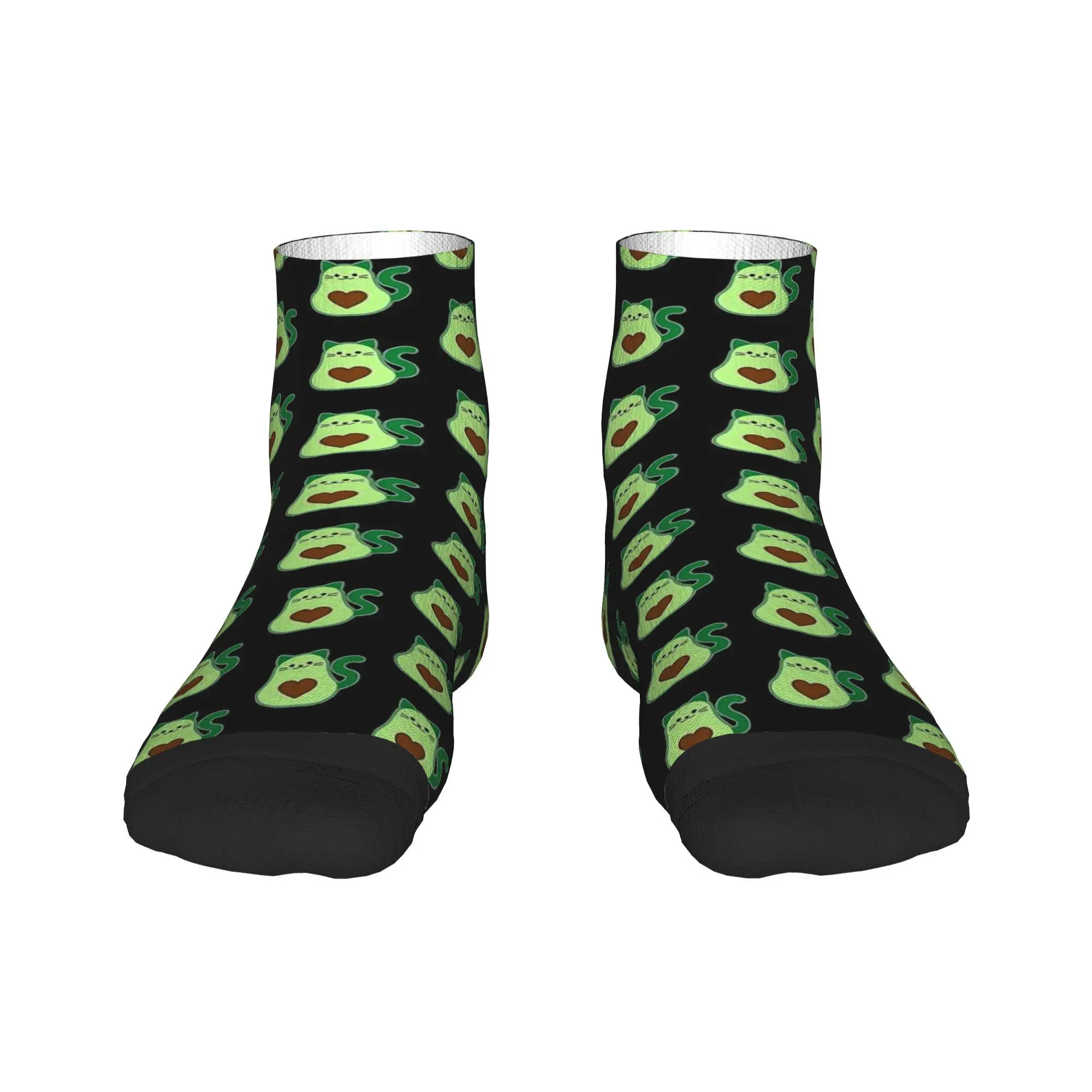 

Кошка авокадо - Avogato - Avocato - Avocado Lover - Носки Cat Lover Чулки Харадзюку Всесезонные носки Аксессуары для мужчин и женщин