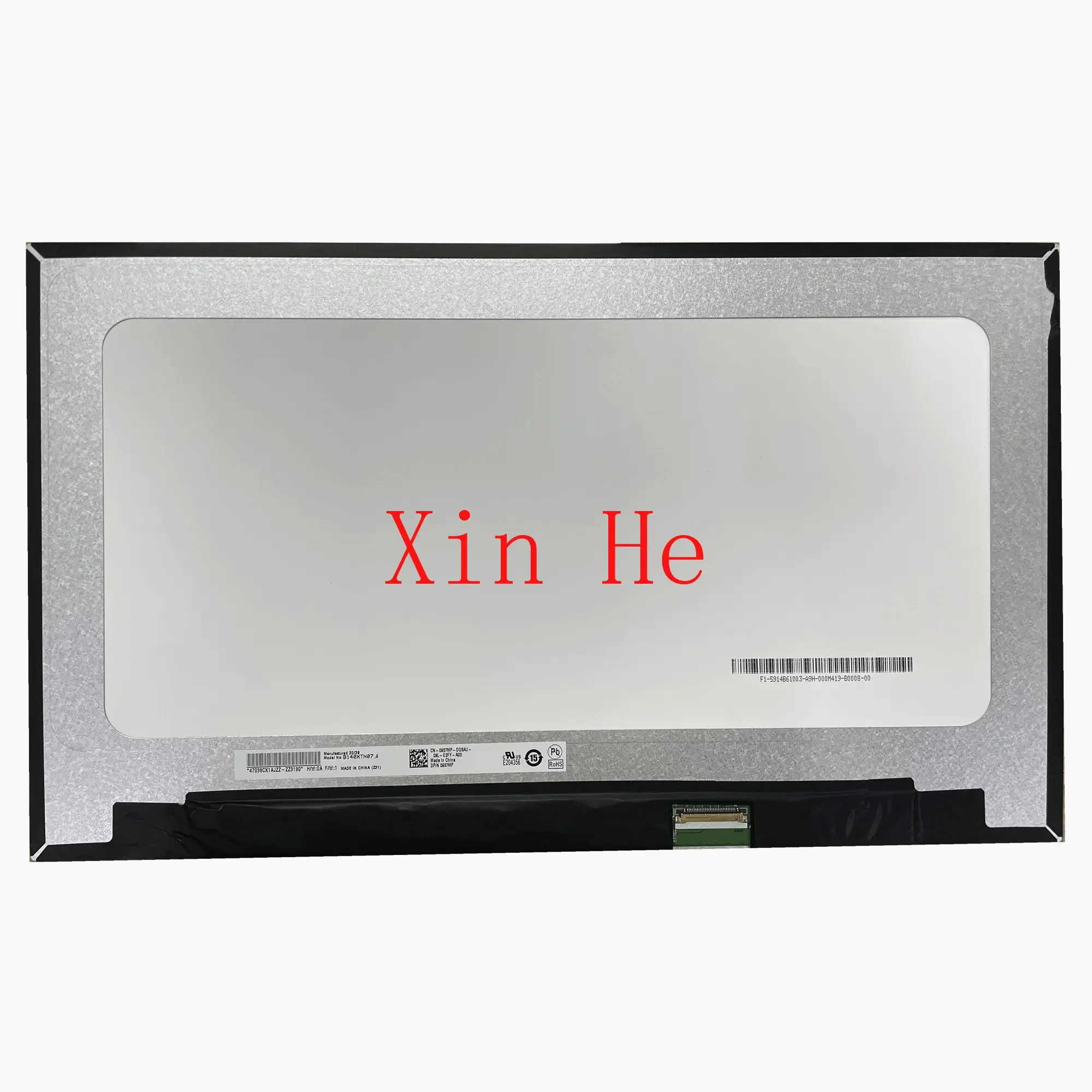 B140XTN07.4 fit NT140WHM-N45 NT140WHM-N4T 14.0 '' Laptop LCD Screen Display Panel 1366*768