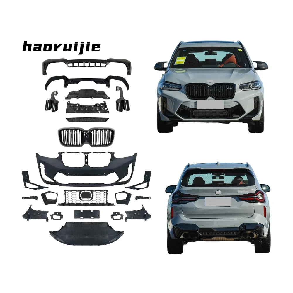 

Комплект кузова для BMW X3 G01/g08 LCI 22-24 Sport Upgrade F97 X3M Facelift Kit G01 Комплект кузова для тюнинга автомобиля G01 Диффузор бампера Наконечник выхлопной системы