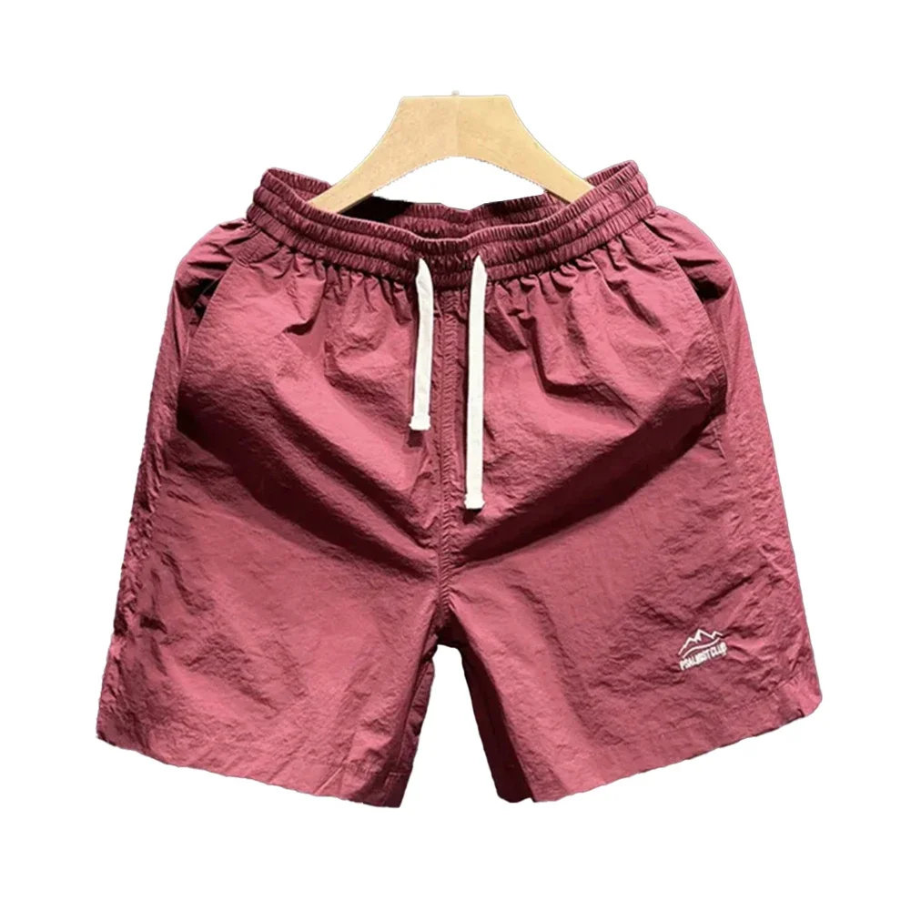 

Мужские шорты для пляжного отдыха, шорты на талии, дышащие быстросохнущие шорты, одежда 2XL, дышащий материал