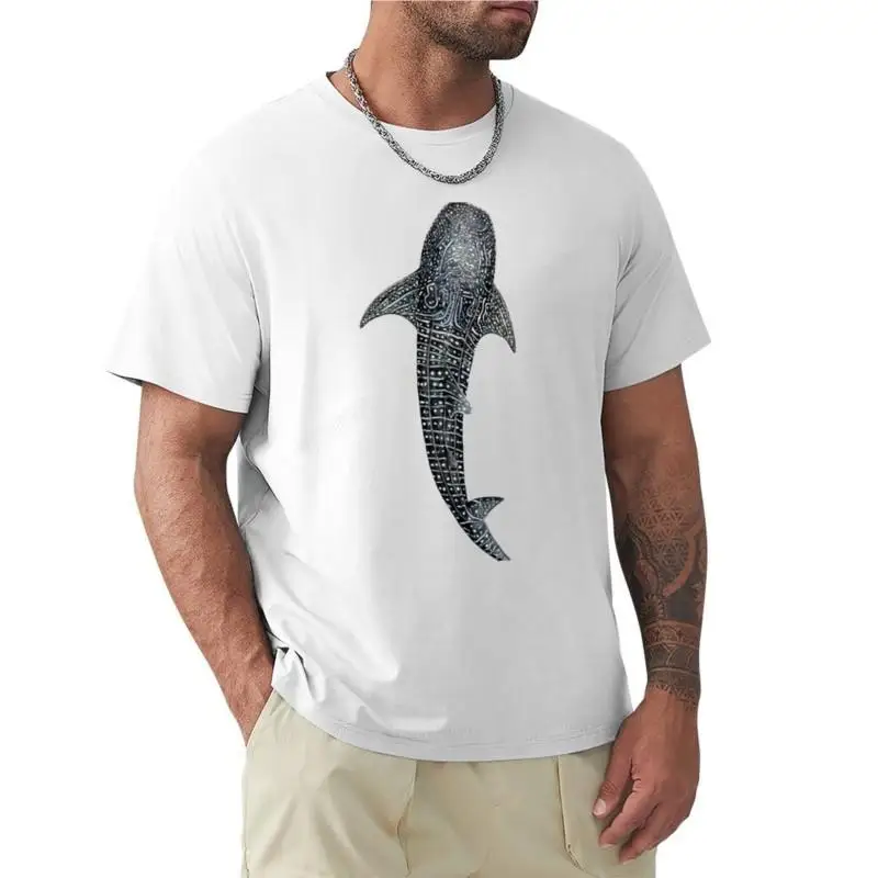 Whale shark for divers, shark lovers and fishermen T-Shirt tees Short sleeve tee mens t shirts black t-shirt mens cotton tops