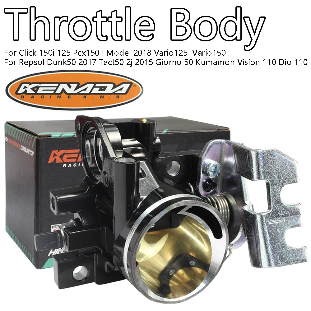 Motorcycle Throttle Body 28-34mm High Performance for Click 150i 125 PCX150 Vario125 150 Racing Modification