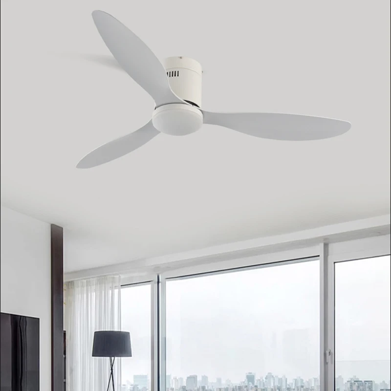 مروحة سقف مزودة بمصباح 42 بوصة مروحة سقف مزودة بمصباح غرفة نوم غرفة الطعام غرفة المعيشة بسيطة الثريا مروحة العاكس مروحة الثريا