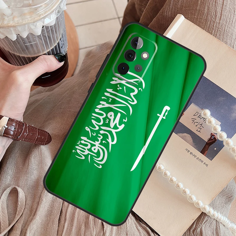 Saudi Arabia Flag Funda Phone Case For Samsung Galaxy A34 A14 A54 A24 A52 A32 A22 A12 A51 A71 A53 A33 A23 A13