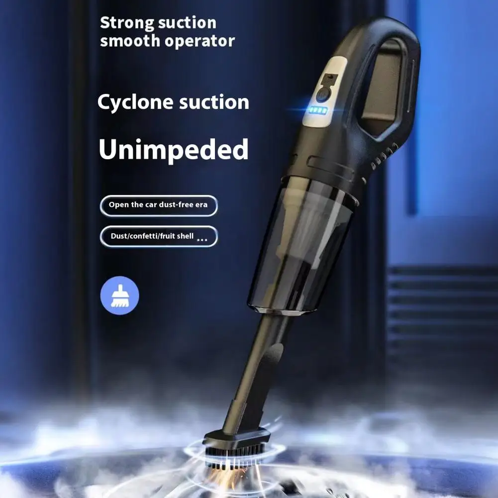 On-board Vacuum Cleaner Powerful Wireless Car Vacuum Cleaner with Long Battery Life Washable Filter Usb Charging Auto for Cars