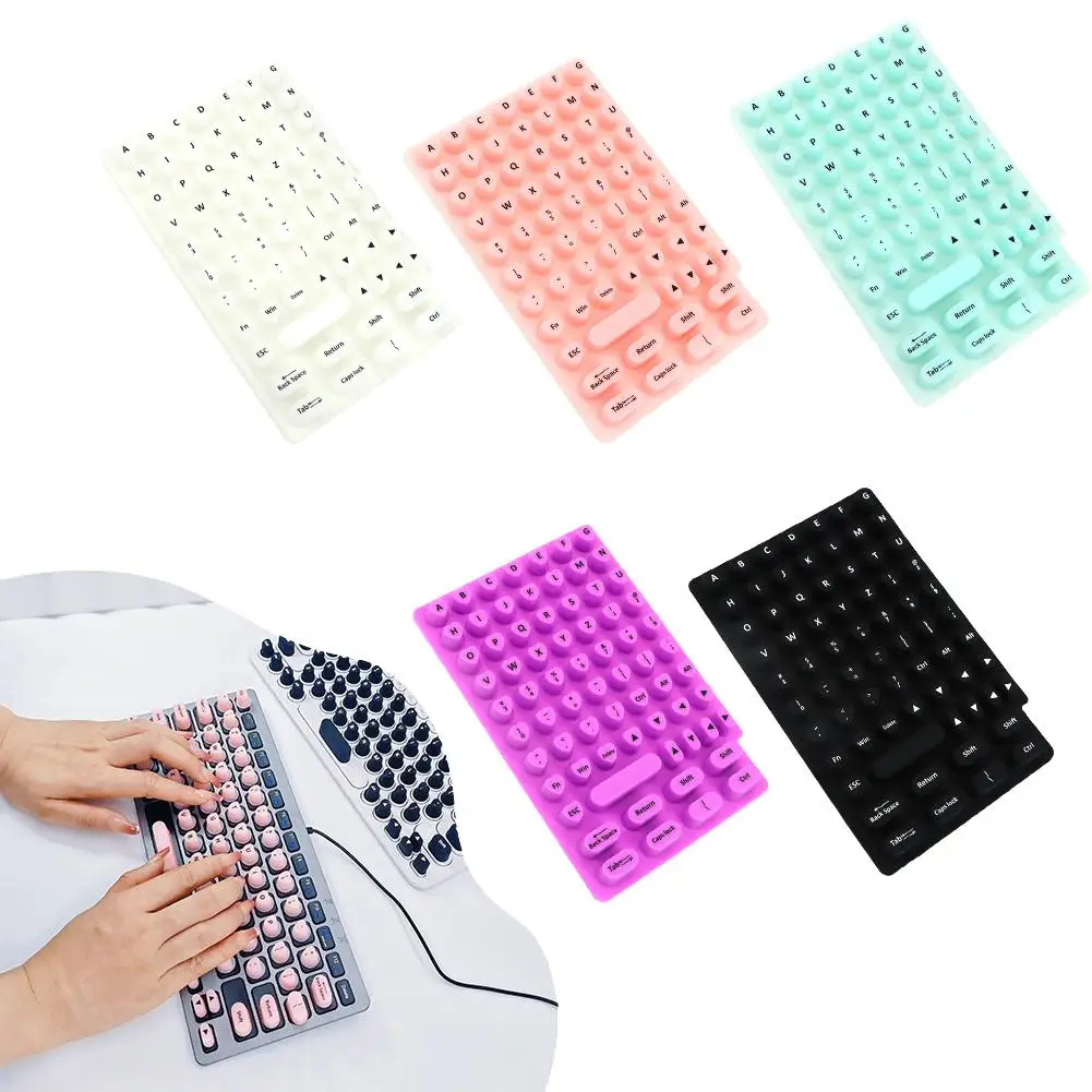 Keyboard Sticker Nail Art Special Typing Artifact Protection Nail Desktop Computer Keyboard Film Nail Art Silicone Keyboard Film