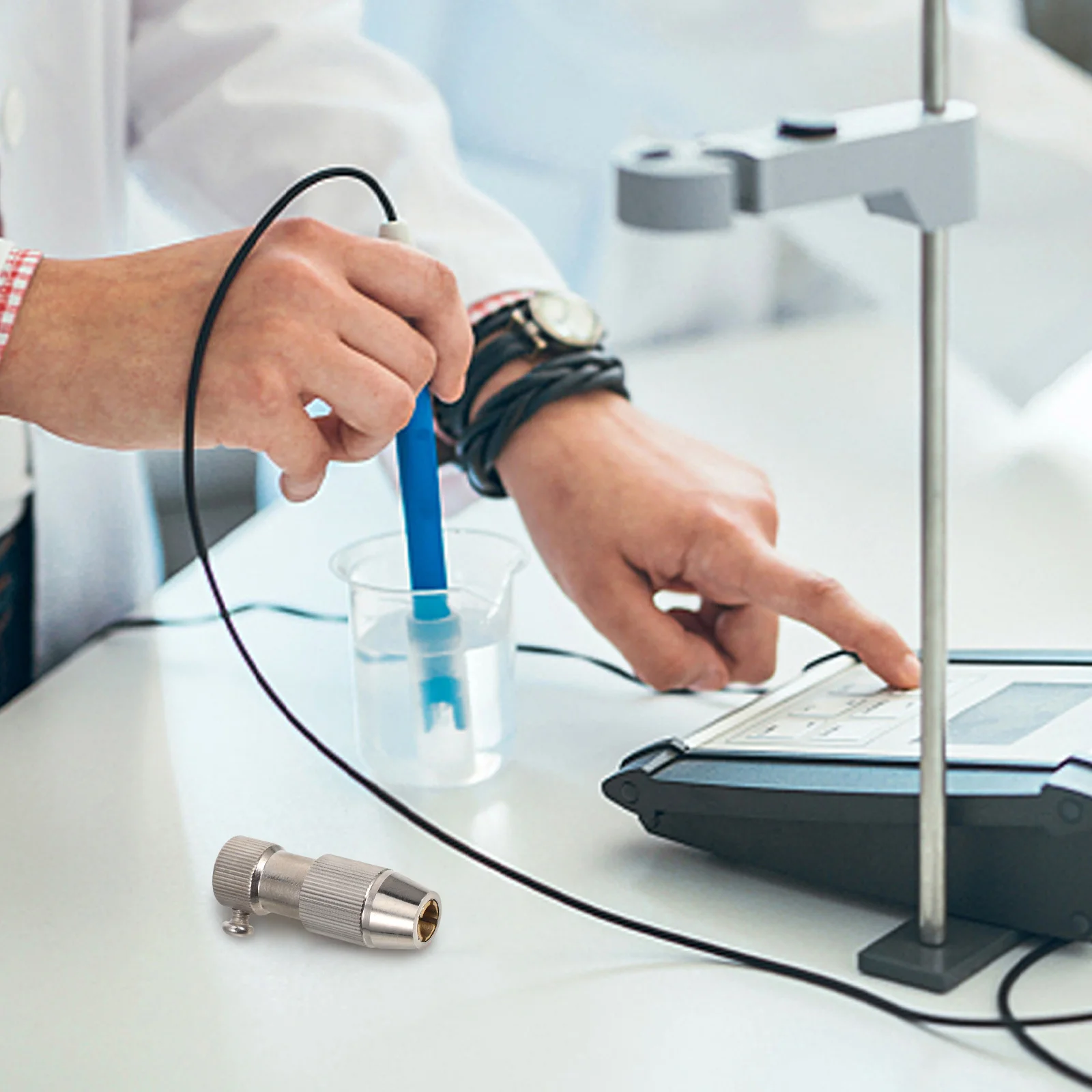 

Stainless Steel Mixing Rod Laboratory Magnetic Stirrer Copper Chuck 3-Blade Design For Efficient Liquid Mixing Lab