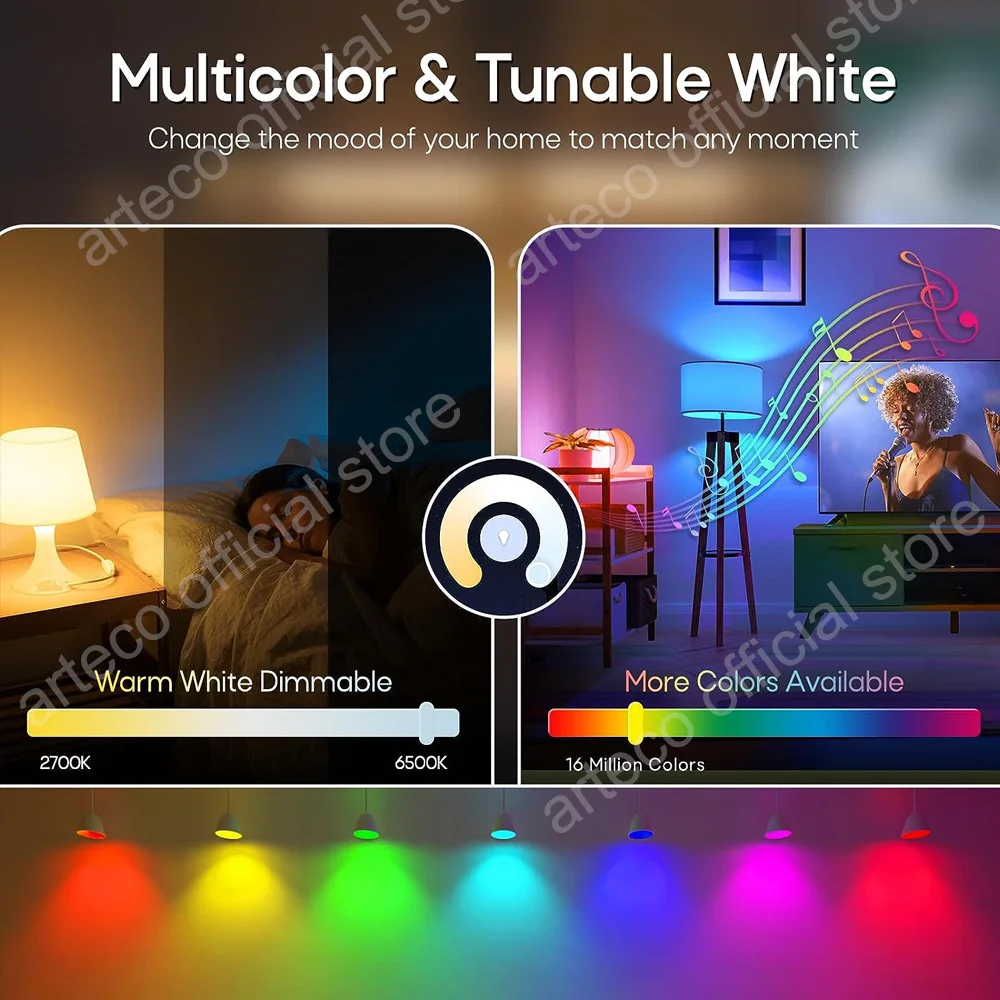 Ewelink Wifi/Zigbee Smart Bulb Alexa Led Lamp E27 RGB Smart Light Bulbs AC 100-240V 15W Smart Lamps For Alexa Amazon Alice Voice