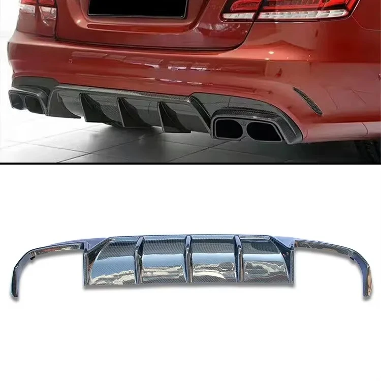 

Carbon Fiber Rear Diffuser for Mercedes Benz E-Class W212 2014-2016 B Style