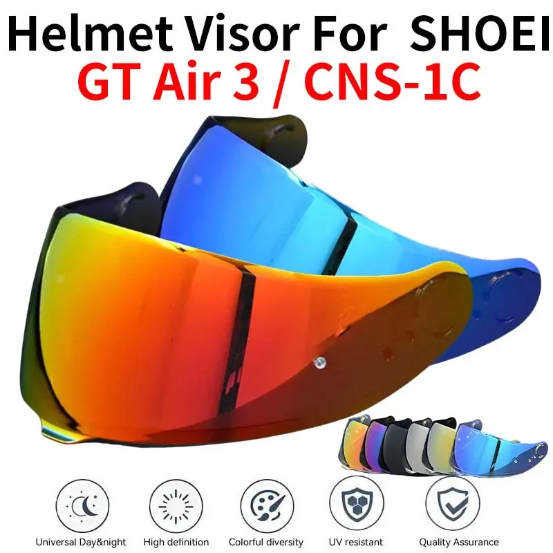 gt air 3 Helmet Visor Shield for SHOEI CNS-1C CNS 1C GT-Air3 GT Air 3 Motorcycle Helmet Lens Glass Viewfinder Mirror Accessories