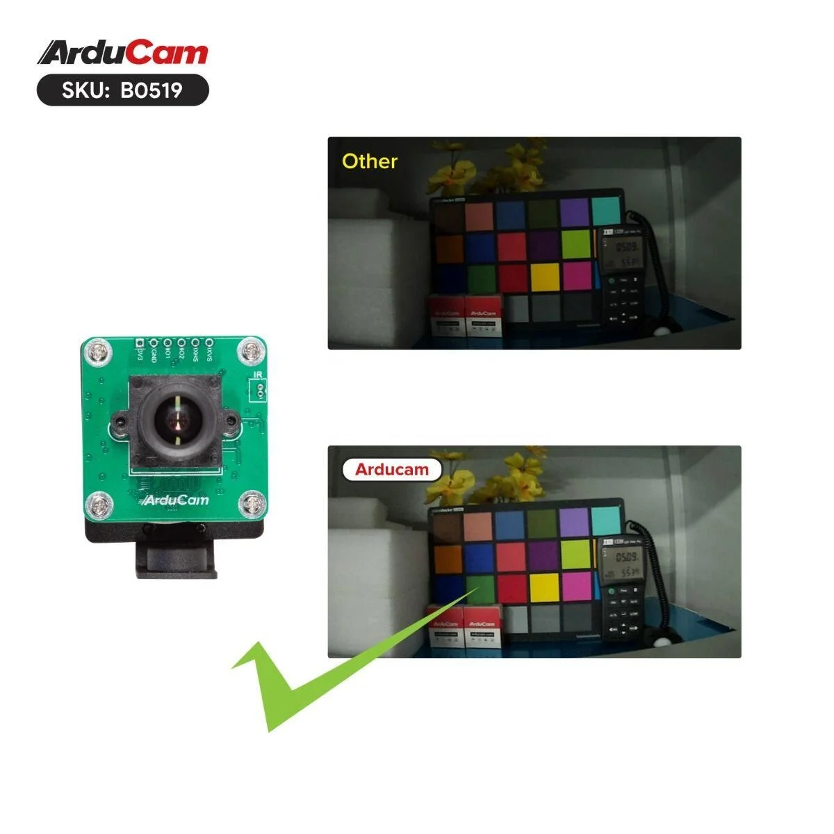 Arducam 20MP AR2020 Color USB 3.0 USB UVC Camera HD Video Imaging for Robot Machine Vision Video Conferencing Iris Recognition