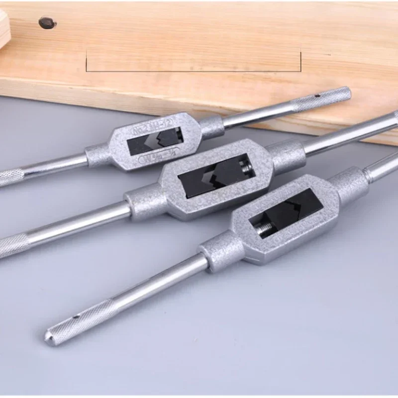 

Adjustable Tap Wrench for Thread Tap l Hand Taps Handle SteeHolder Tapping Reamer M1-8/M1-10/M1-12