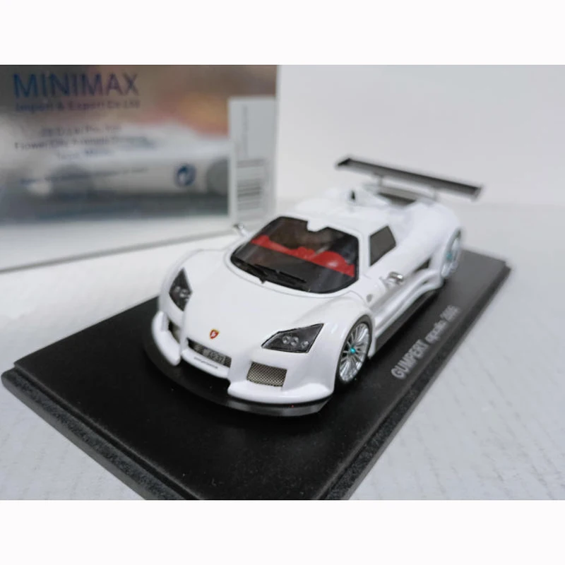 

Spark 1/43 GUMPERT Apollo 2005, белый двухдверный суперкар, модель автомобиля из смолы, коллекция, украшение для дисплея, игрушка в подарок