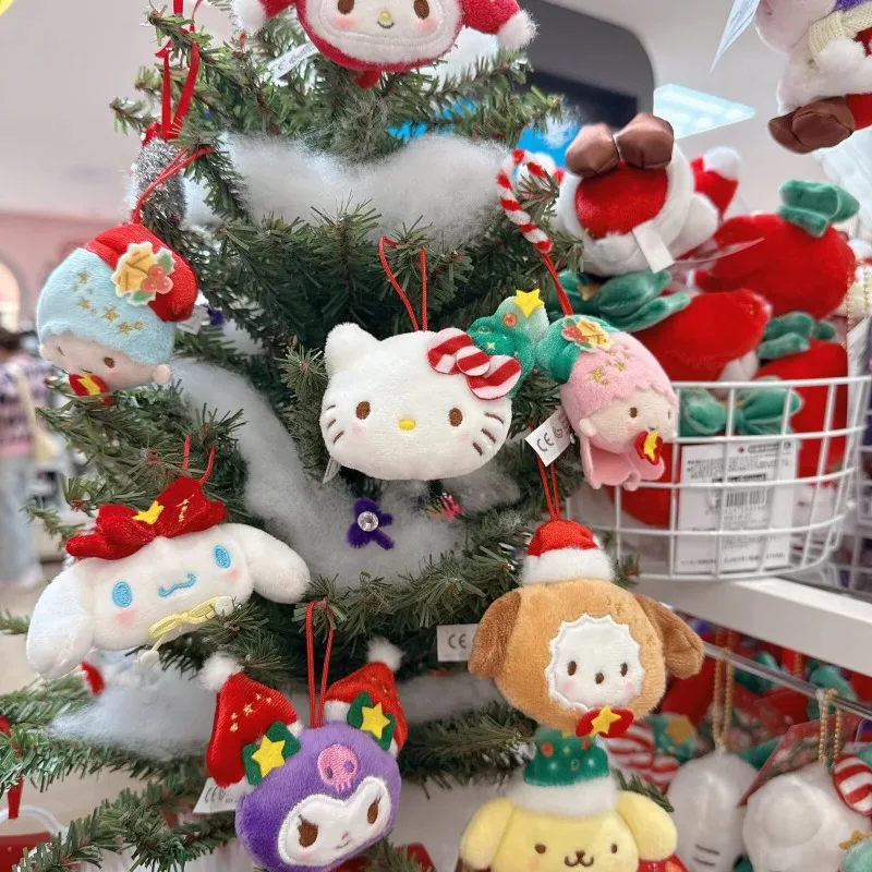 

2025 Anniversary Christmas Limited Edition Sanrio Melody Little Twin Stars Plush Doll Crystal Ball Ornament Cushion Sticker Gift