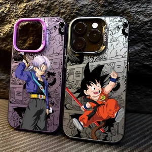 Casing Ponsel Panas Gokus Bola Naga Anime untuk iPhone 16 15 14 13 12 11 Mini Pro Max X XR XSMAX 8 Plus Penutup Belakang Matte Anti Jatuh 8 penjualan terbaik fundas dragon ball - №