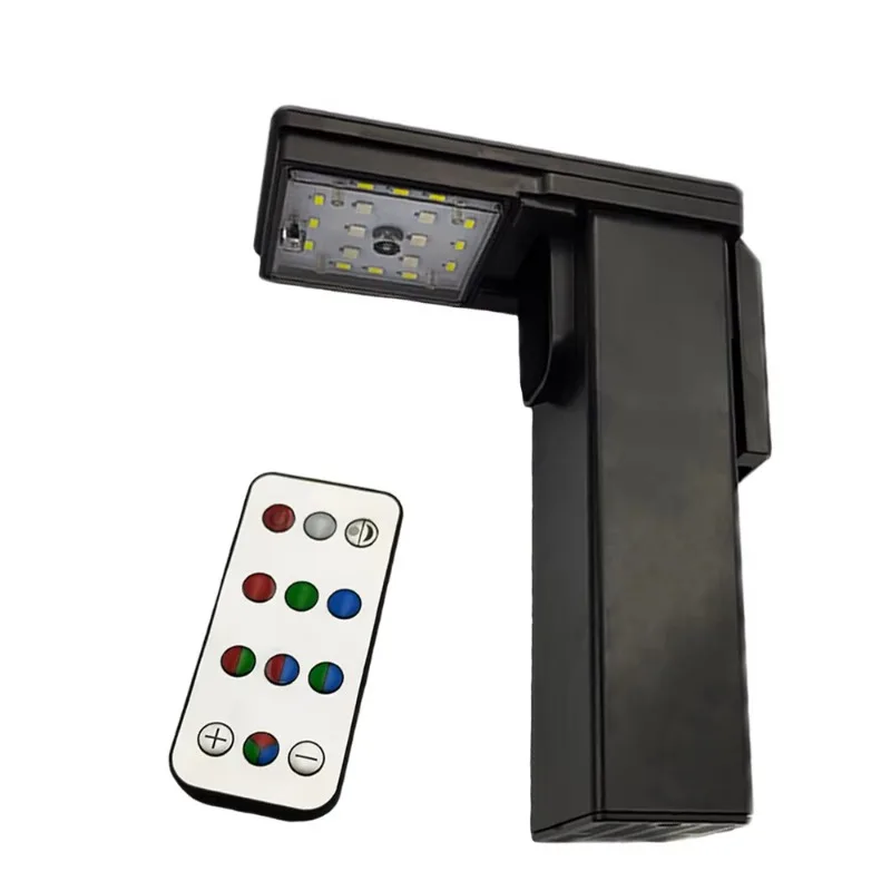 

Factory Customized Plastic Aquarium Lights Filter Multi-function LED Lamp for Fish Tank
