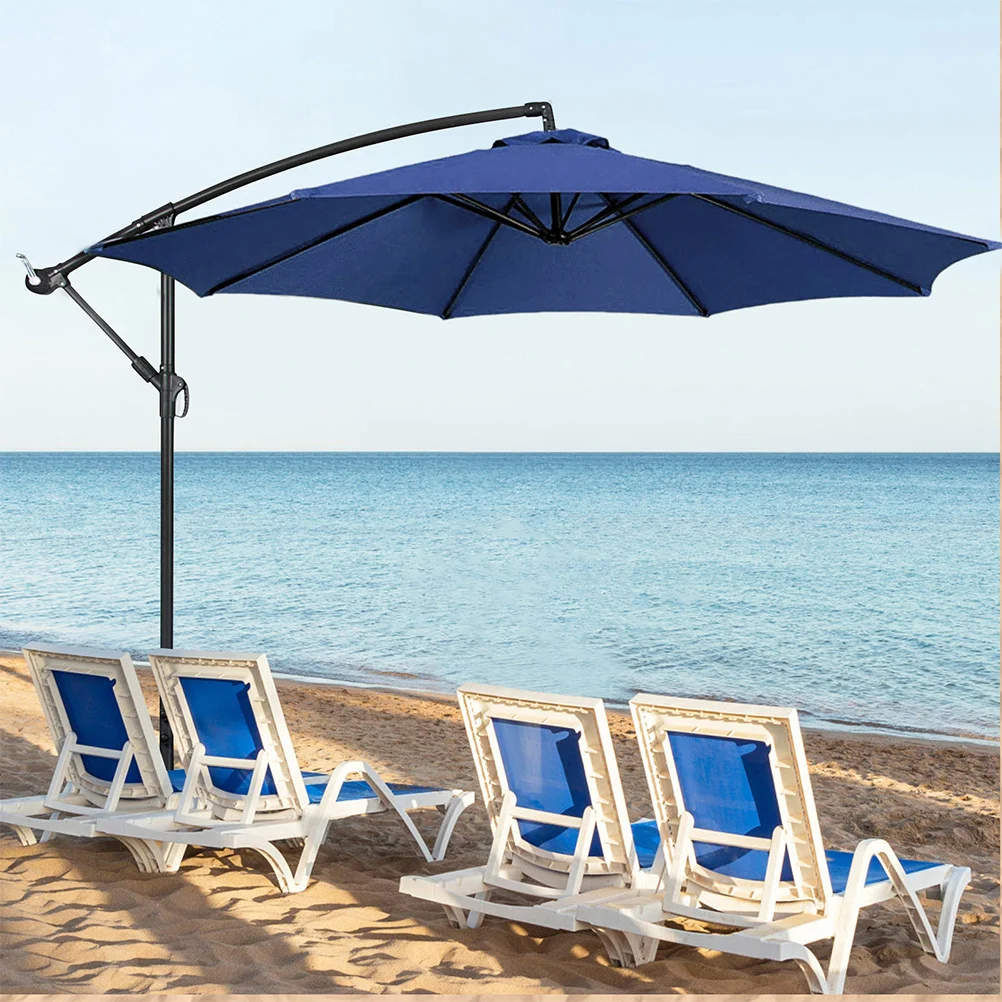 

Outdoor Patio Umbrella Replacement Canopy Vented Design Uv Resistant Fabric Reinforced Rib Connections Umbrella Replacement