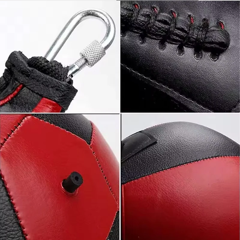 Boxing Punching Ball Training Reaction Speed Balls Leather Musculation Training Sandbag Muay Thai Gym Fitness Sports Equipment