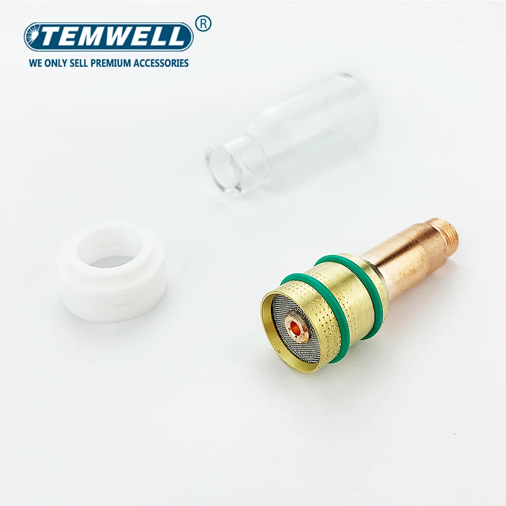 TIG Welding  Gas Lens Glass Cup Nozzle Fit for WP26 17 18 Torch Accessories