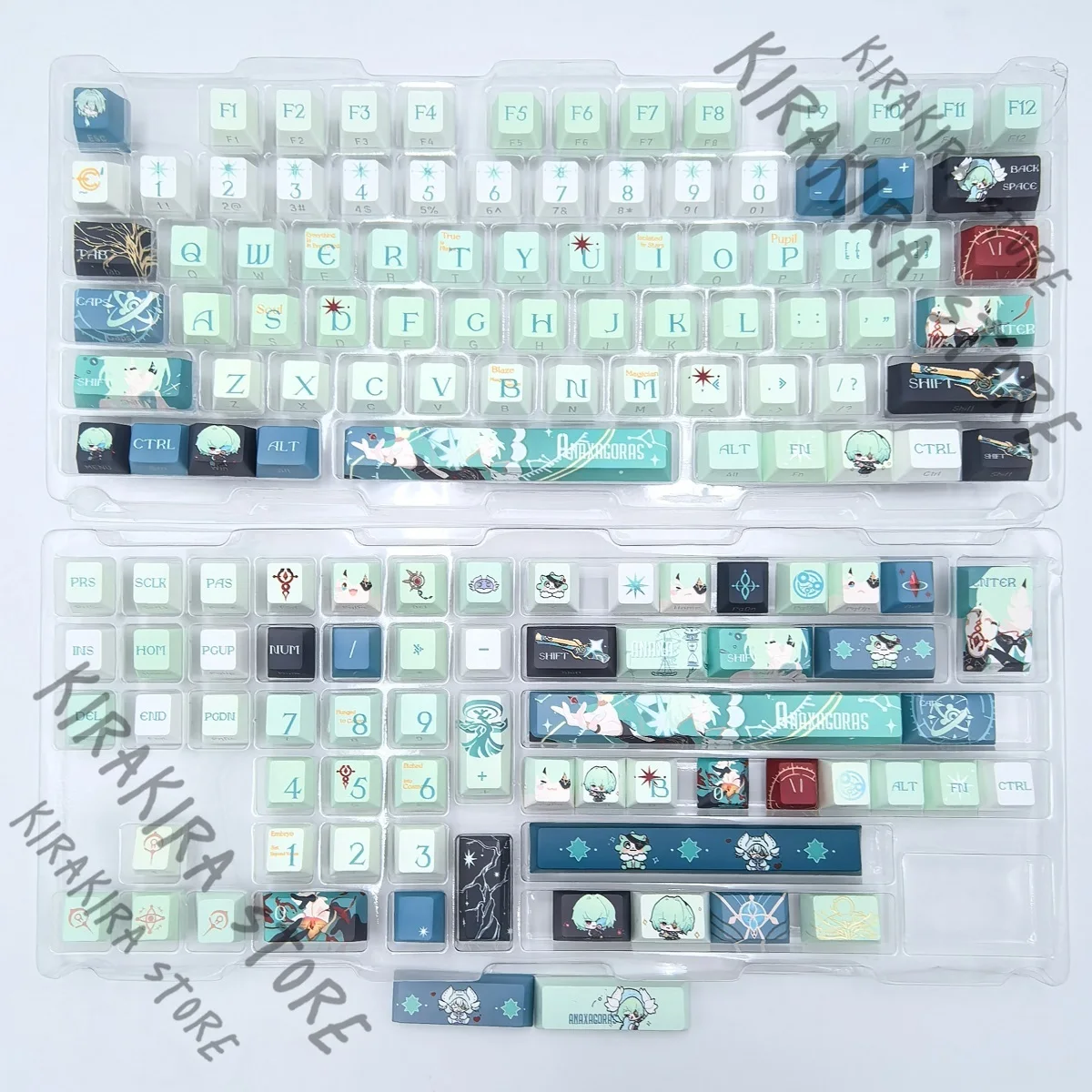 

Honkai: Star Rail Anaxa Keycap Cartoon Anime Cosplay Kforce Keycaps Mechanical Keyboard Cap Charact Collector's Edition
