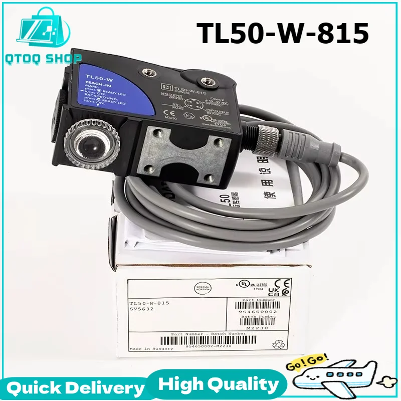 100% original brand new Datalogic Italian color code sensor TL50-W-815 bag making machine photoelectric switch