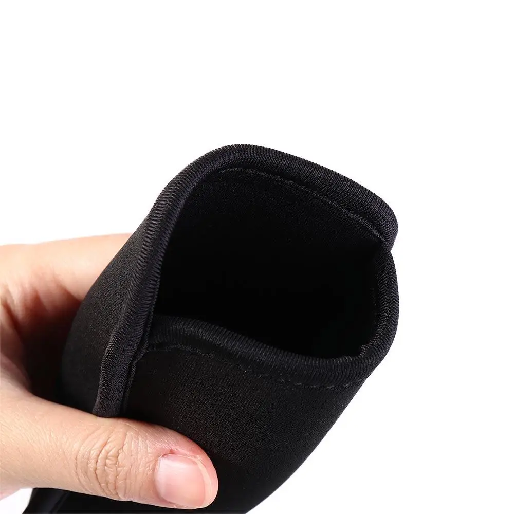 Bolsa de neopreno negra para teléfono, funda protectora para teléfono, funda suave para teléfono, bolsa Universal