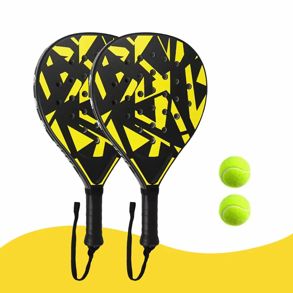 

Best Beginner Padel Racket with EVA Softcore Lightweight Paddle for Control and Accuracy on Padel Court for Kids Adult