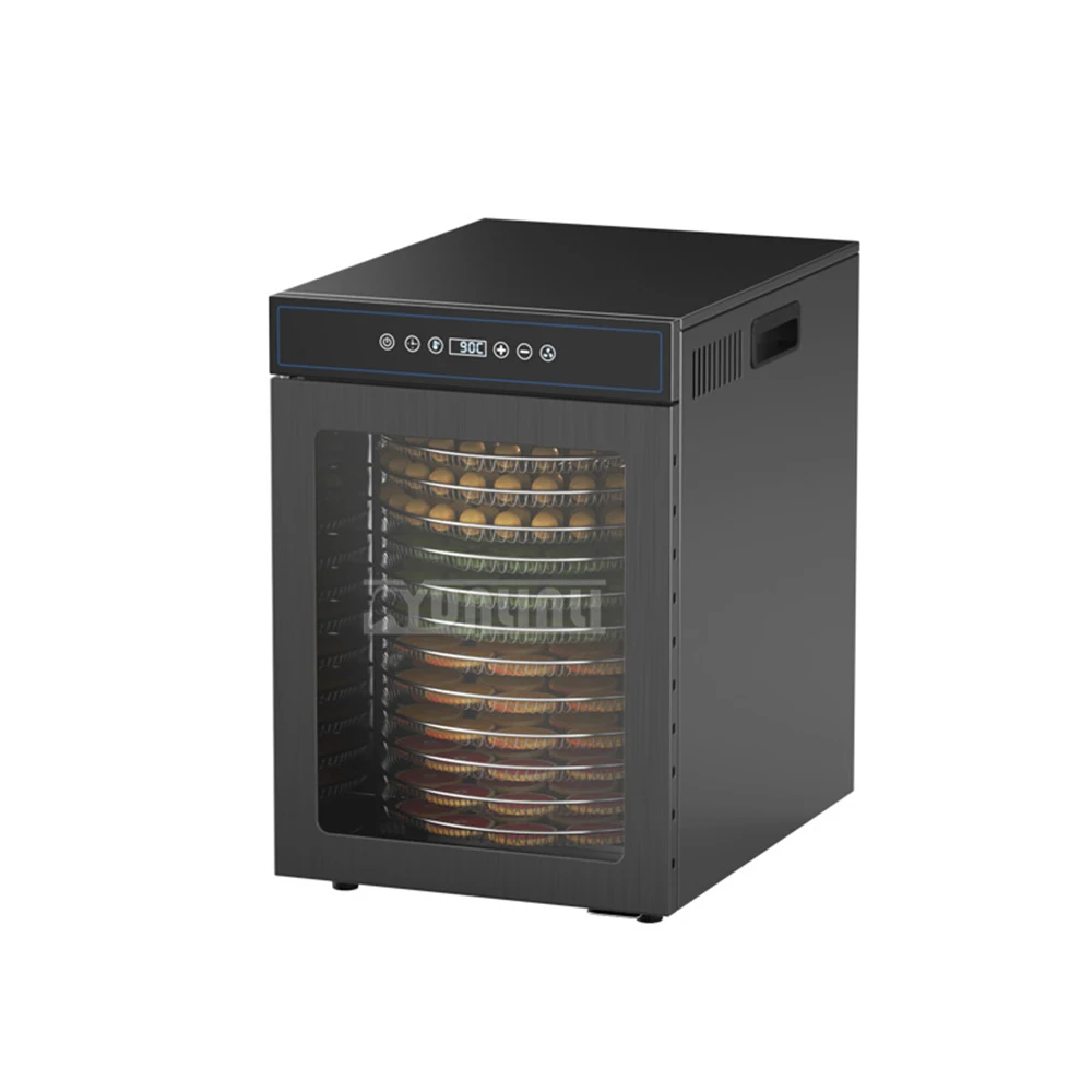 12-Layer Food Fruit Rotating Dryer Efficient Disidratatore Per Alimenti Kitchen Appliance