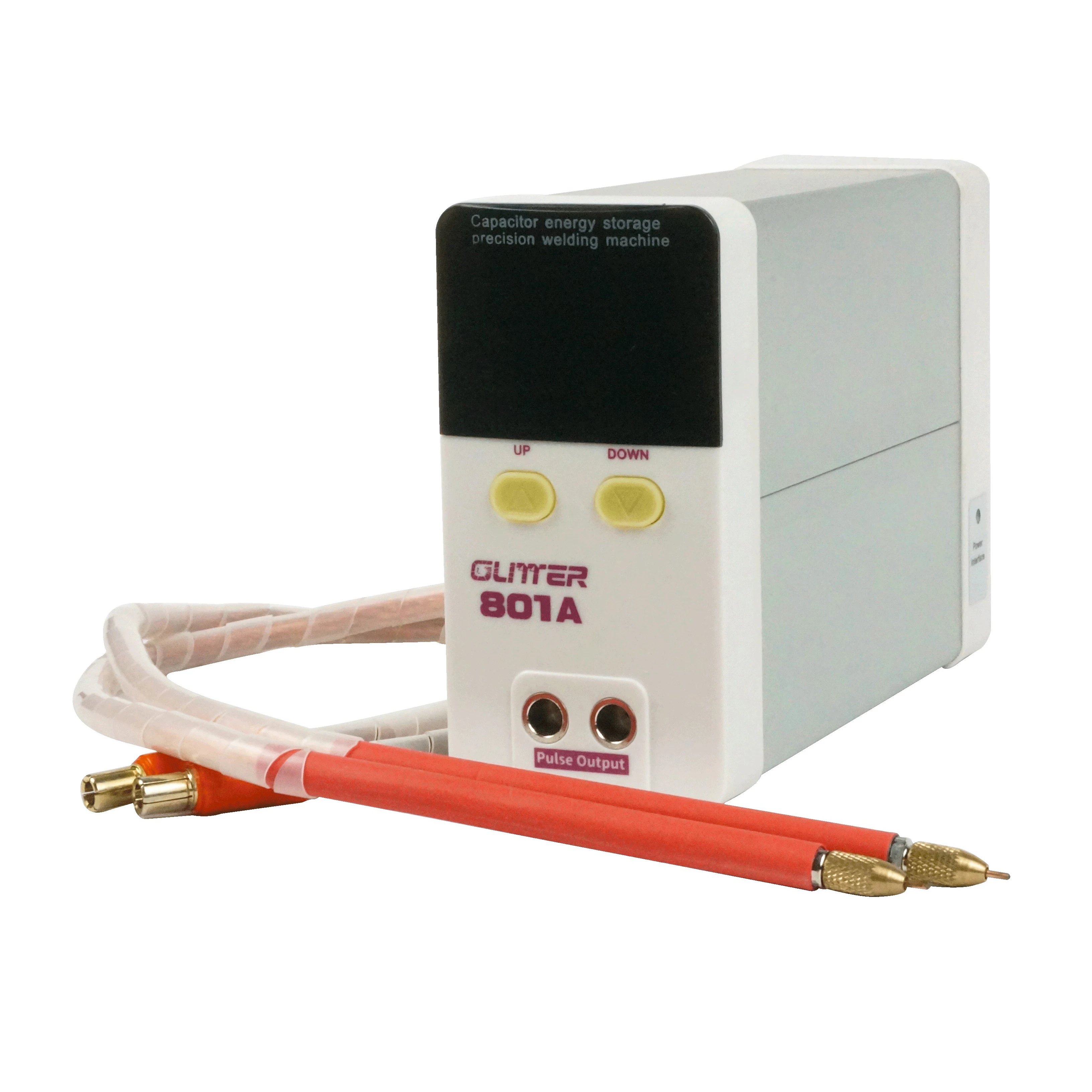 

801A Industrial Spot Welder 11.6KW Pulse Power Aluminum Cooling Shell Battery Terminals Welding