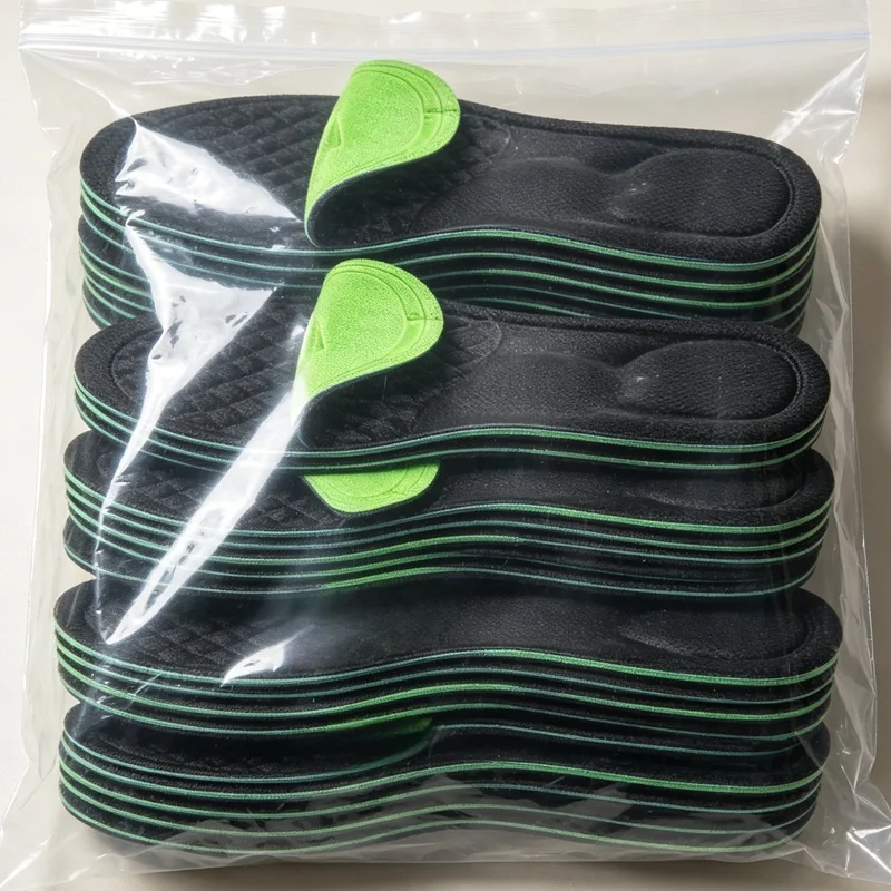 20pcs Breathable Deodorant Sports Insoles Shock Absorption Cushioning Shoe Pads Insoles Soft Comfortable Foot Care Accessories