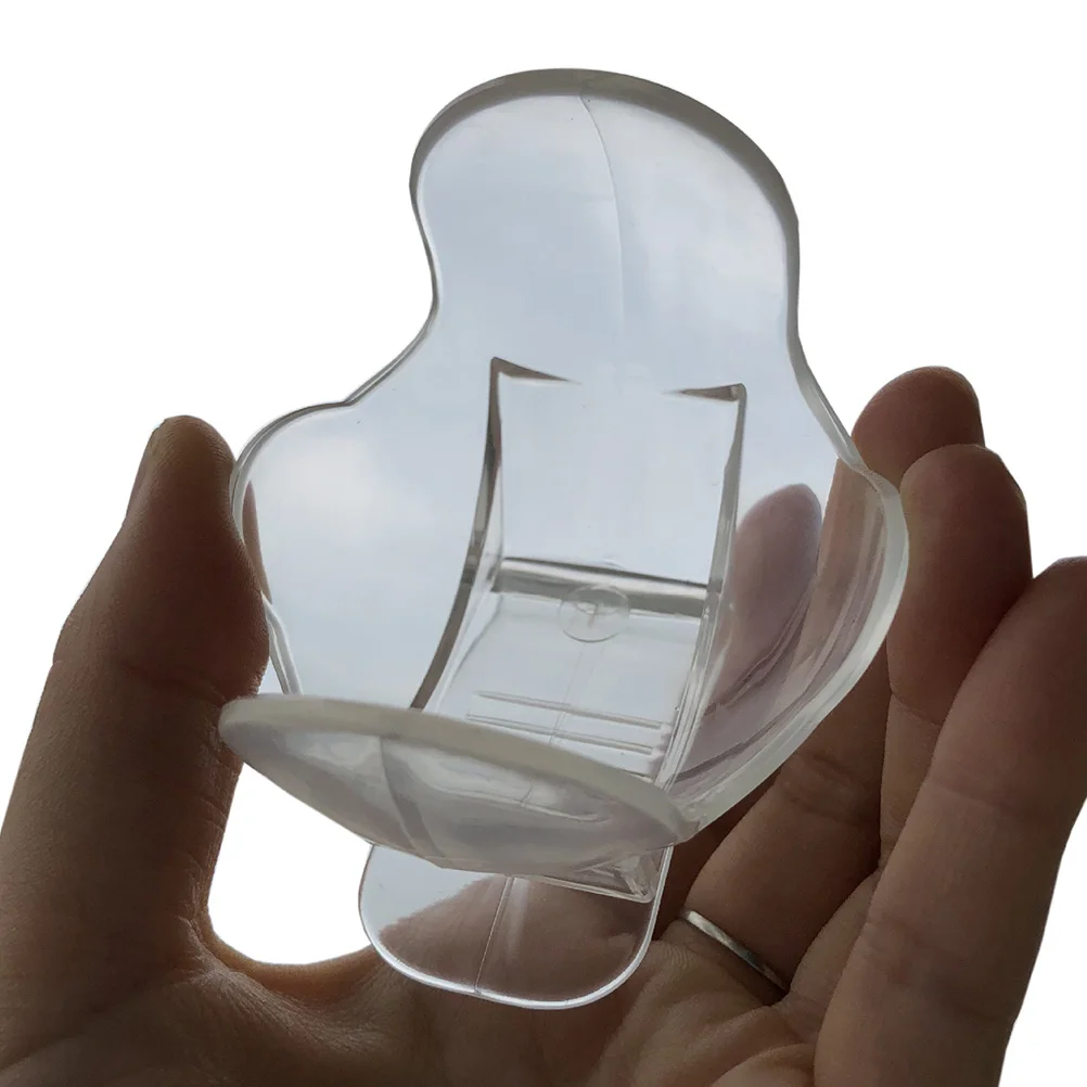 

2 PCS Tennis Clip ABS Waistband Holder for Tennis Accessories Professional Training Transparent Sport
