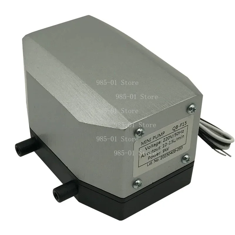 Ultra quiet air pump, stable air outlet with air inlet and shock-absorbing feet, hot selling aluminum shell