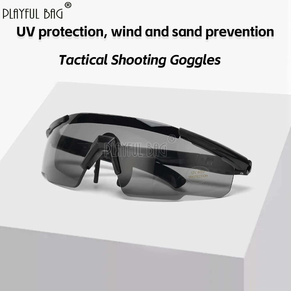 Tactical Goggles Paintball Airsoft Eyewear Ultraviolet-proof Impact Resistance Outdoor Sports Glasses Eye Protection Gear NA145S
