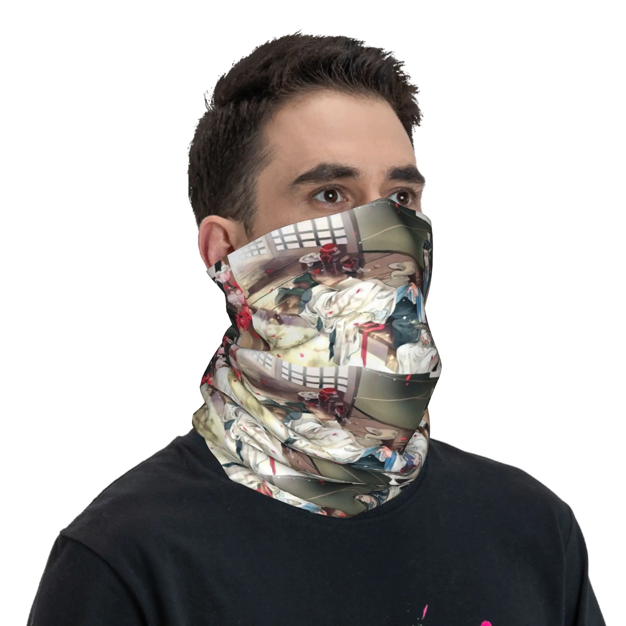 gusu-lan-sect-the-untamed-mo-dao-zu-shi-wei-wuxian-bandana-pescoco-capa-impressa-envoltorio-cachecol-mascara-facial-caminhadas-pesca-para-homens