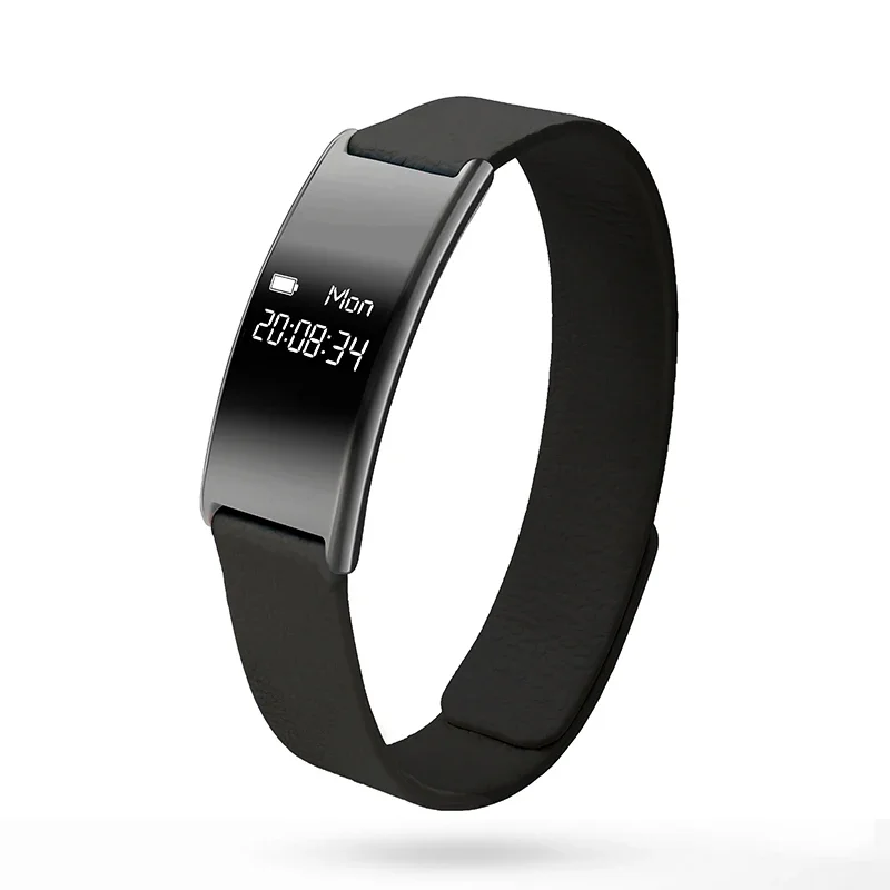 K7 Ultra-Slim Smart Band: Invisible OLED Screen, Heart Rate SpO2 Sleep Tracker, IP68 Waterproof Fitness Smartwatch for Men Women